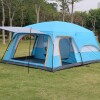 Carpa Estructural Reforzada con Avance 4-6 Personas Celeste