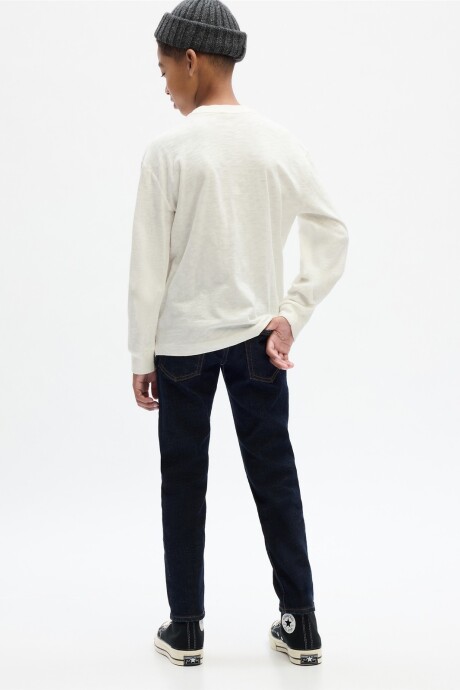 Jean Slim Niño Rinse Washed Indigo