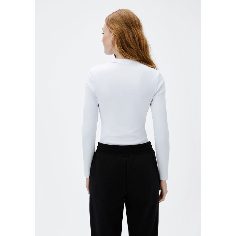 CAMISETA ML FEM BRANCO