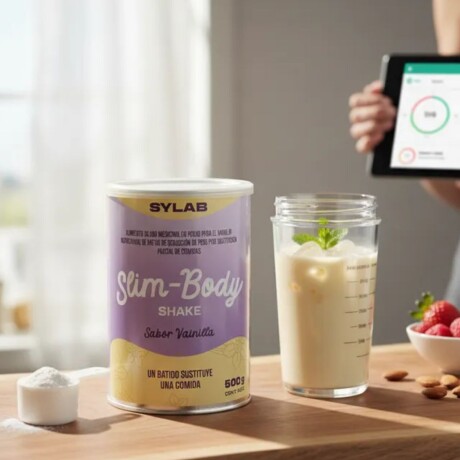 Slim Body Shake 500g SYLAB Sabor Vainilla