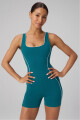 Enterizo On-The-Go 4 Mujer Green Abyss/Classic White