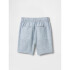 LINEN SHORT SP25 SOFT CORNFLOWER