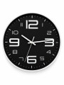 RELOJ DE PARED NEGRO.