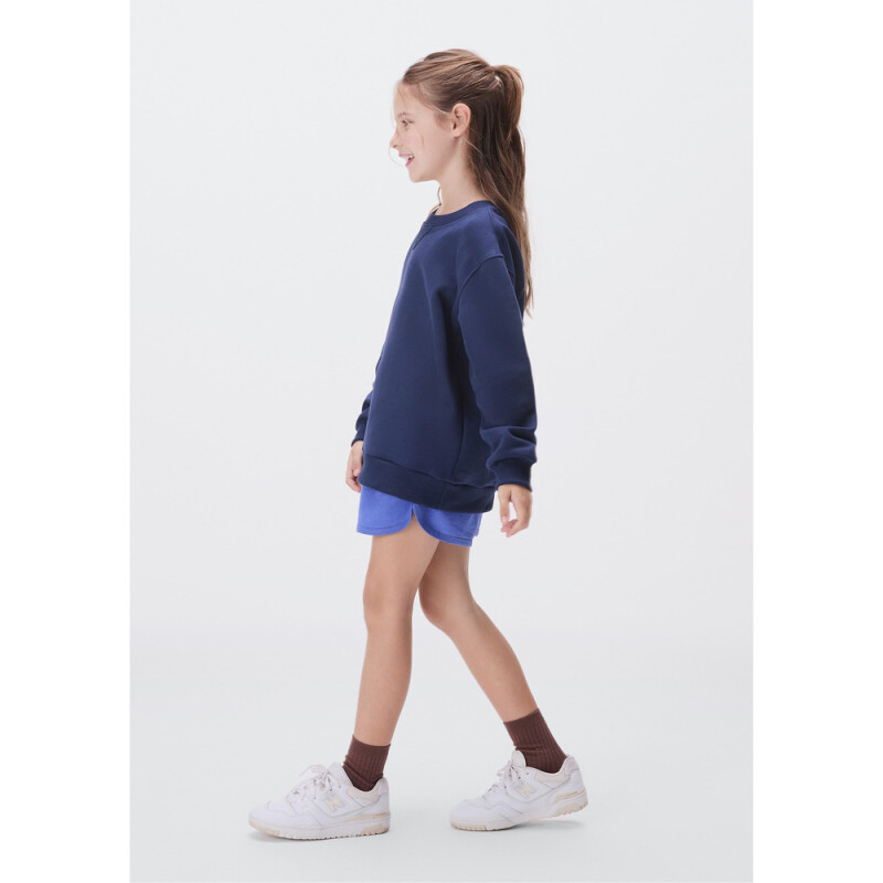 BLUSAO INFANTIL AZUL ESCURO