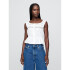 SL LACE TIE FEMME TOP NEW OFF WHITE V2