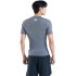 UA HG Armour Comp SS-GRN GRY-090