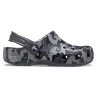 Crocs Classic Camo Kids Negro