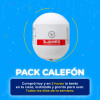 Pack Calefón James 30L cilindrico de Acero + Instalación Pack Calefón James 30L cilindrico de Acero + Instalación