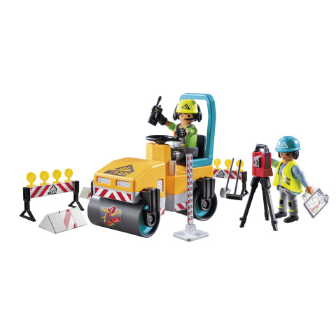 Construcción de Carretera Playmobil 43 Piezas U