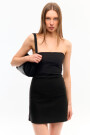 VESTIDO STRAPLESS DREE Negro