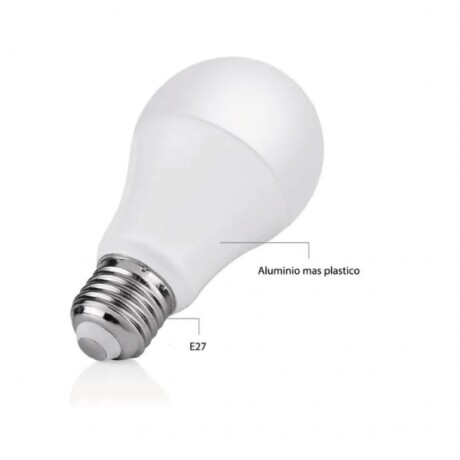 LAMPARA LED 9W Lámpara LED A60 de 9W Luz Fria