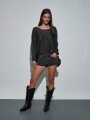 SHORT JUANITA GRIS OSCURO