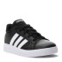 Championes de Niños Adidas Grand Court Kids Negro - Blanco