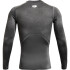 UA HG Armour Comp LS-WHT GRY-090