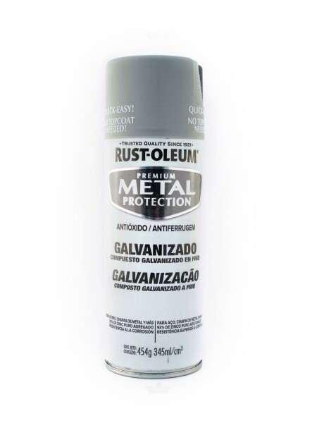 AEROSOL RUST OLEUM COMPUESTO GALVANIZADO MATE FRIO- 454GRS N/A