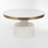 Mesa de centro GLAM Blanco - UNICO