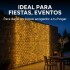 Lluvia De 200 Luces Blancas Led Cortina 3x2 Metros 10 Modos Variante Calida