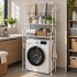 Estante Organizador Lavarropas O Baño Inodoro Mueble Metal IMBACK Color Blanco Estante Organizador Lavarropas O Baño Inodoro Mueble Metal IMBACK Color Blanco