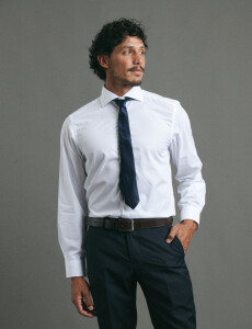 011980 CAMISA HARRINGTON 1937 Blanco