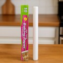 Papel Manteca para Hornear 45cm x 10 Metros Blanco