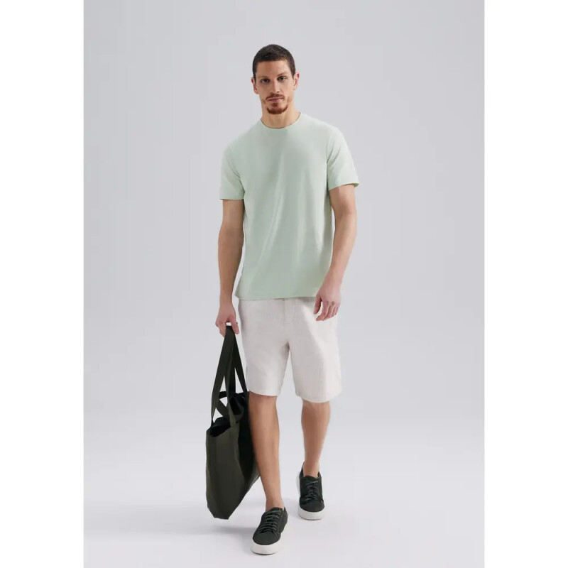 CAMISETA MM MASC VERDE CLARO