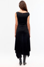 VESTIDO LARGO AGNES Negro