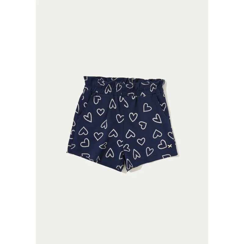 SHORTS FEM AZUL ESCURO