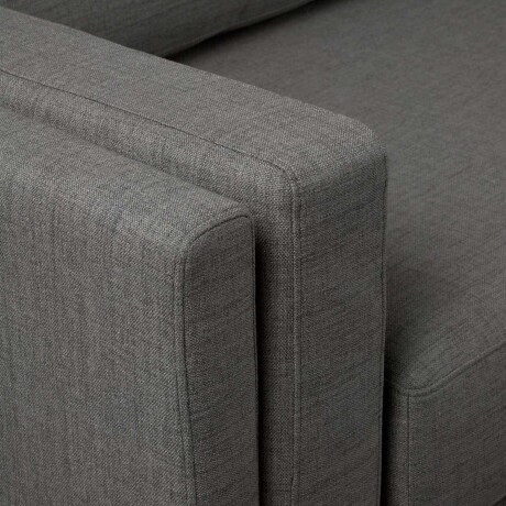 SILLÓN 2 CUERPOS TELA-PREMIUM GRIS LUXOR PREMIUM EASY CLEAN GRIS OSC