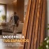 Pack x50 Wpc Simil Madera Wall Panel Lambrin 2.90x16.7 Marrón madera 5