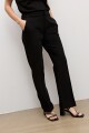 Pantalón recto sastrero negro
