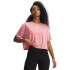 UA Rival Boxy Tee Wash-GRN PNK-600