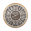 Reloj de Pared en MDF 68x68x3.8cm Numeros Encuadrados Reloj de Pared en MDF 68x68x3.8cm Numeros Encuadrados