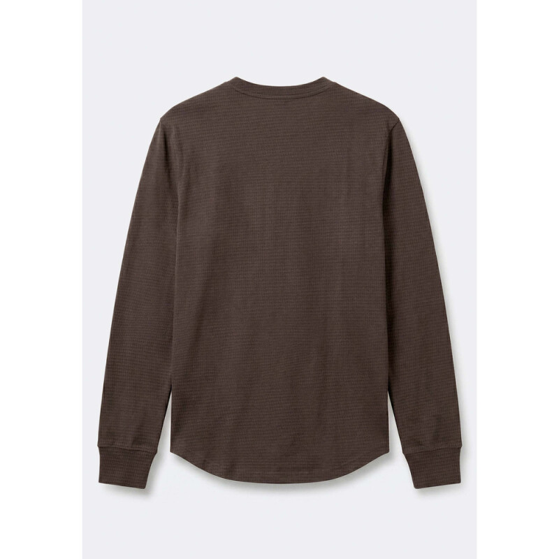 CAMISETA ML MASC MARROM ESCURO