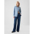 LS DENIM PERFECT SHIRT LIGHT WASH