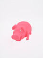 CERDITO DE GOMA 20 X 10 CM ROSADO