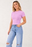 Remera Básica Violeta