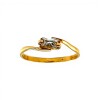 Anillo Solitario-Oro bajo-Piedra Zirconia-AN8073 conpiedra