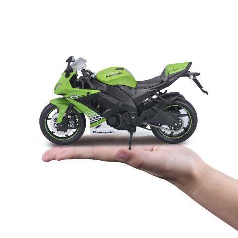 Motocicleta Maisto Kawasaki Ninja ZX-10R Escala 1:12 U