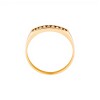 Anillo-Oro bajo-Piedra zirconia-AN8008 conpiedra
