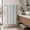 Toalla de Baño en Aldogón 70x135cm Moreto Verde Agua