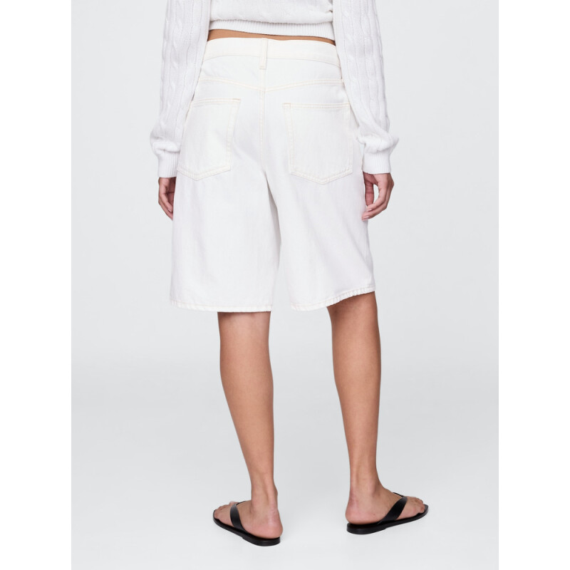 DENIM LONGLINE SHORT OPTIC WHITE OPTIC WHITE V6