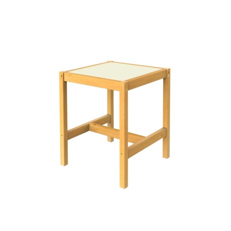 MESA RATONA MDF-Y-MADERA BLANCO QUÉBEC BCO/NAT