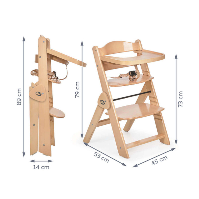 Silla de comer evolutiva plegable Full plus Silla de comer evolutiva plegable Full plus