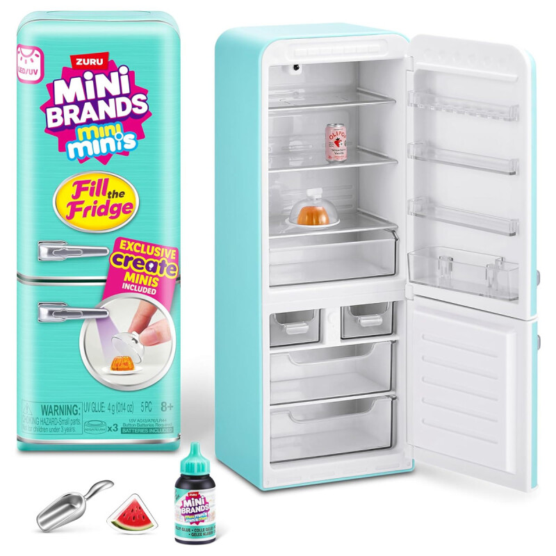 Mini Brands Heladera Fill The Fridge Zuru Mini Brands Heladera Fill The Fridge Zuru