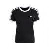 REMERA adidas 3 STRIPE TEE SLIM Black White