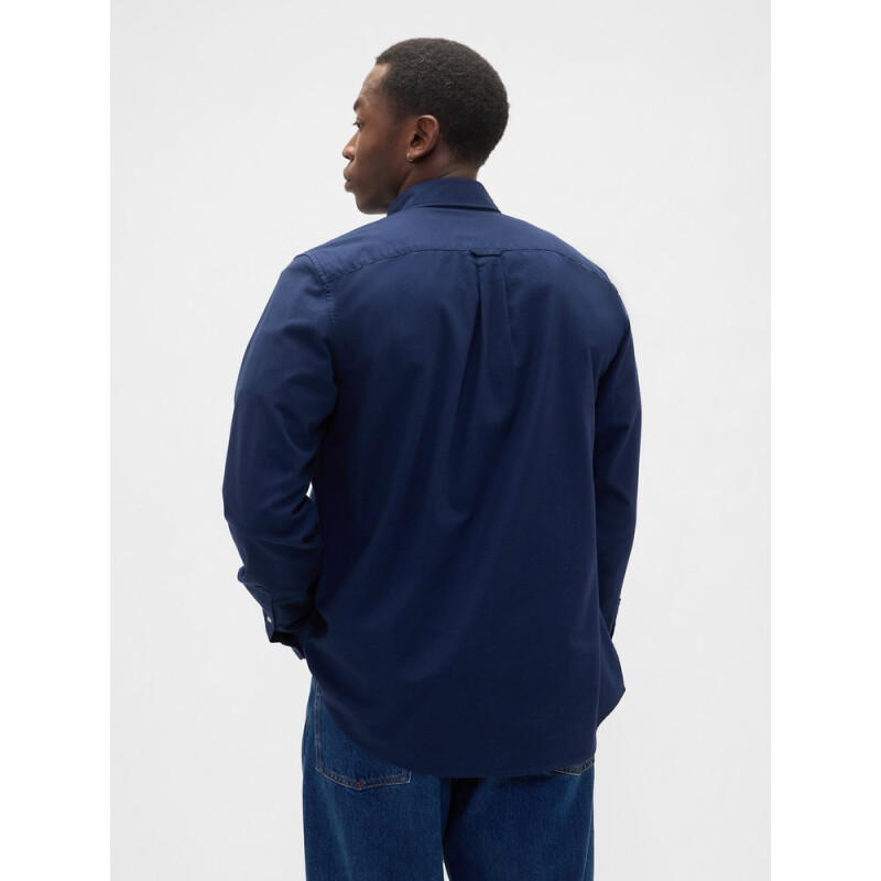INTL LS STANDARD OXFORD - LOGO TAPESTRY NAVY