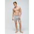 CUECA BOXER MASC CINZA MESCLA