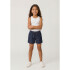 SHORTS FEM JEANS OSCURO