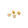 Abridores Bolitas-Oro Bajo-Sin Piedra-AB8046 sinpiedra