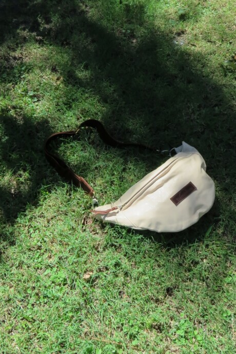 Leather Fanny Pack Avellana